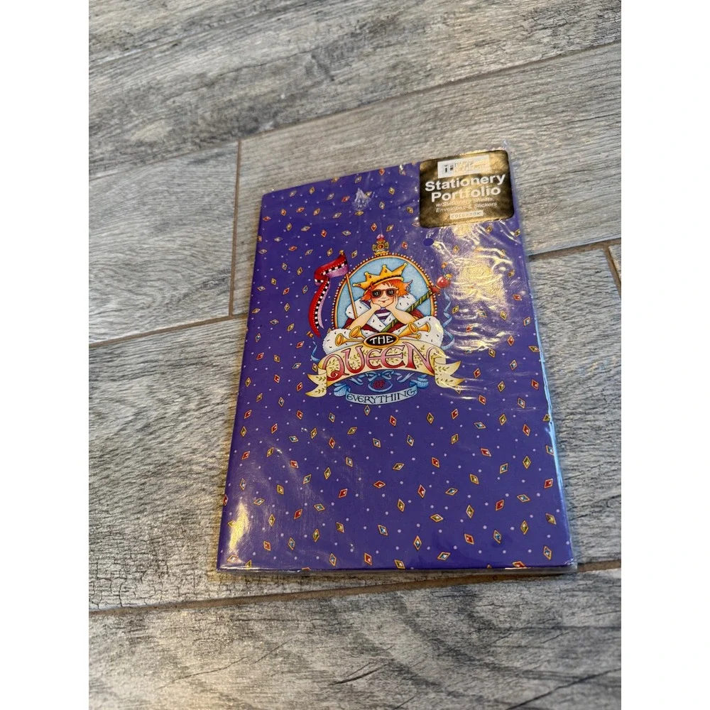 Mary Engelbreit The‎ Queen of Everything Stationery Portfolio Colorbök 2004 New